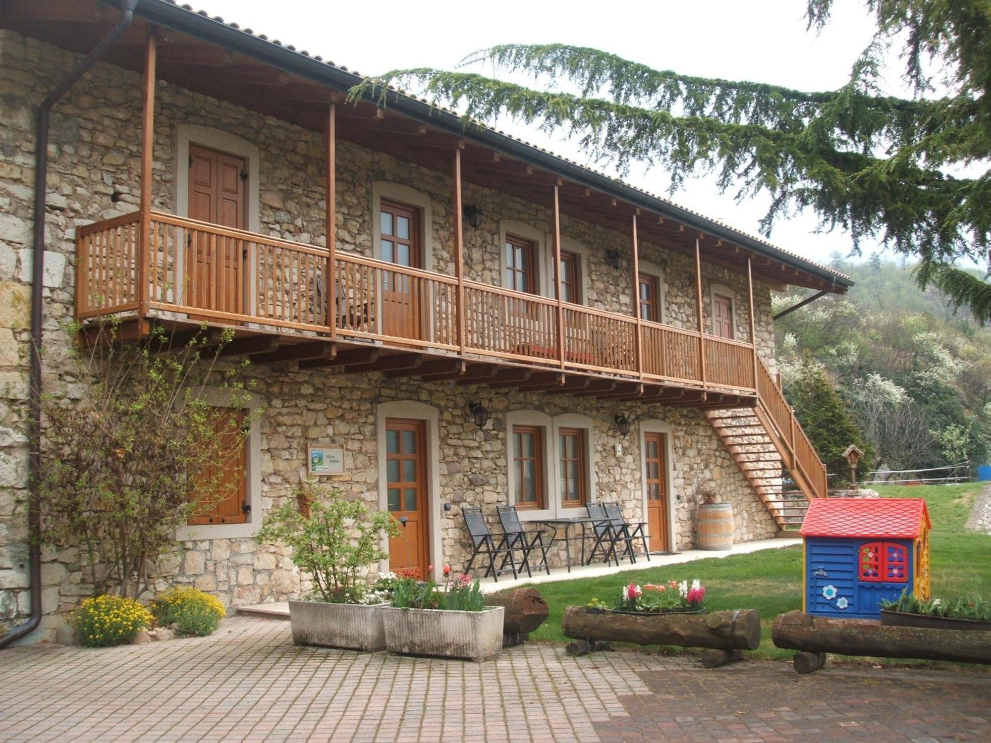 Agritur Maso Talpina Pensionat Mori Exteriör bild